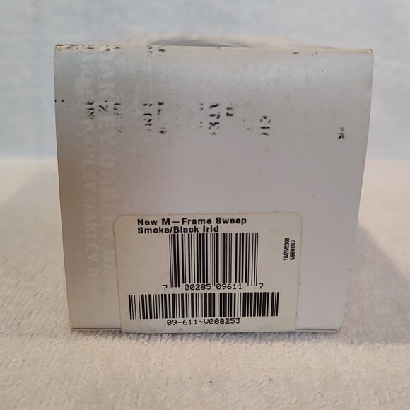 OAKLEY M-Frame Sweep Smoke / Black Iridium Sunglasses with Oakley Case and Pouch - Picture 12 of 15